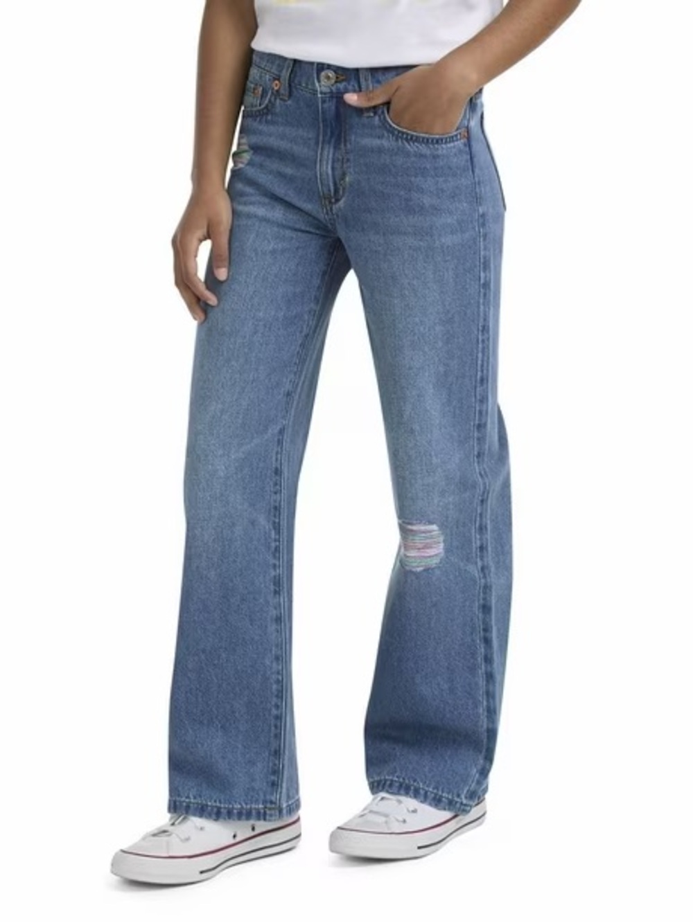 Levi's Girls Wide Leg Denim Jeans